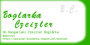 boglarka czeizler business card